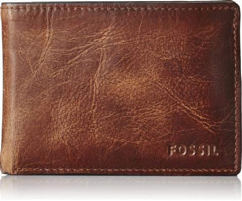 amazon fossil wallet|fossil wallet with coin pocket.